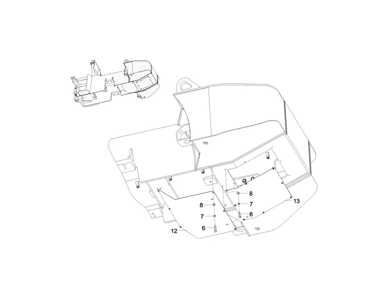 Sany SSR120 Roller Rear Frame GP_02