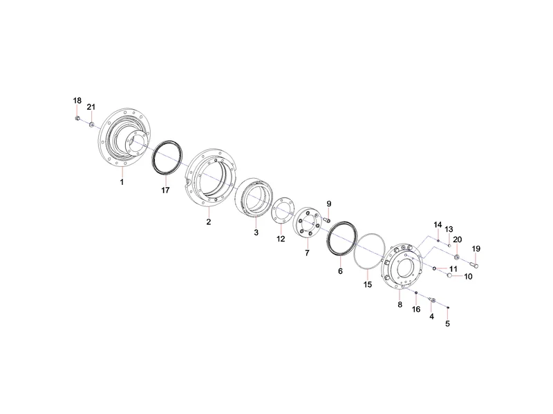 Sany SSR120 Roller Running Support