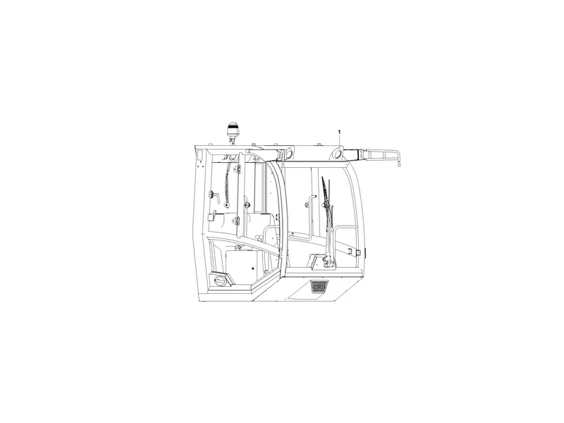 Sany SSR120 Roller Single-drum Cab Subassembly