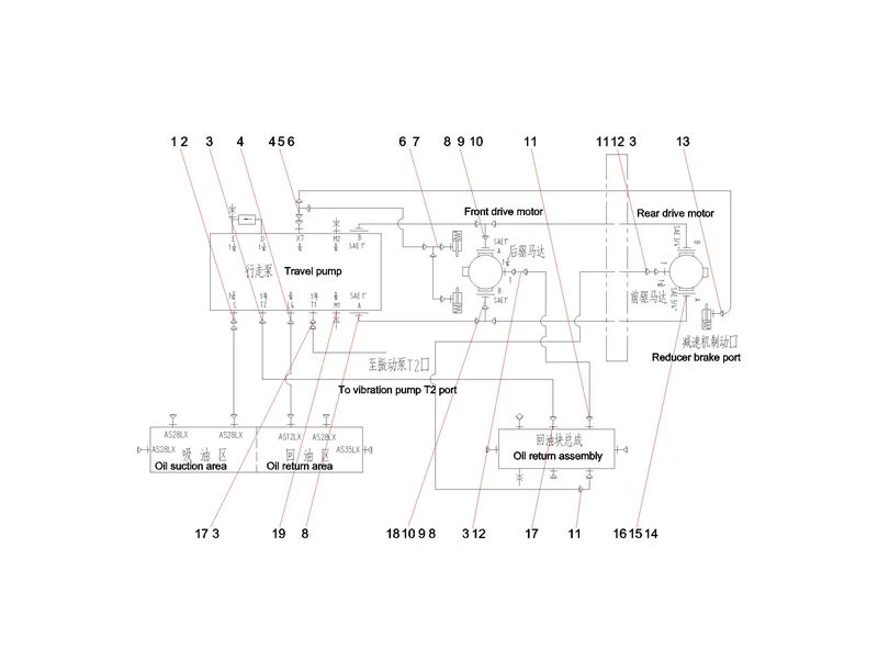 Sany SSR120 Roller Traveling System GP