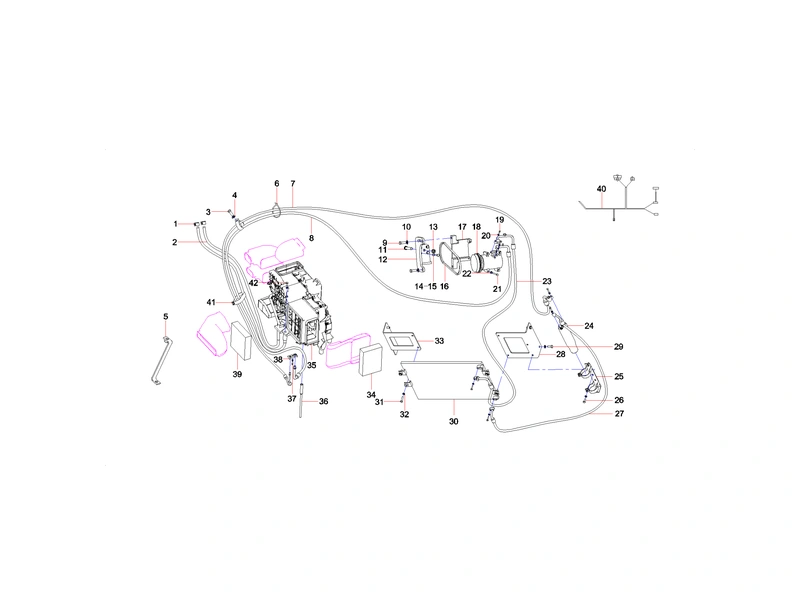 Sany SY365CC Excavator Air Conditioning System_1