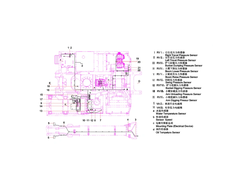Sany SY365CC Excavator Electrical System Principle_2