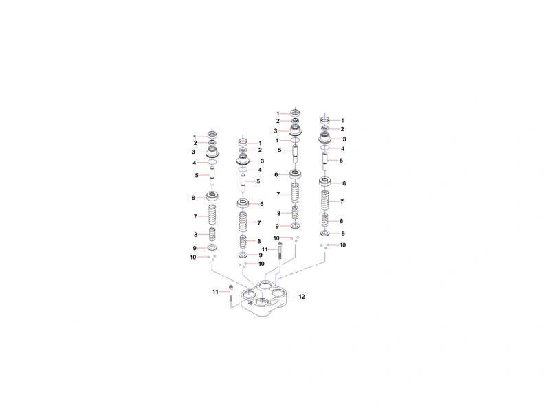 Sany SY365CC Excavator Foot Valve Pedal