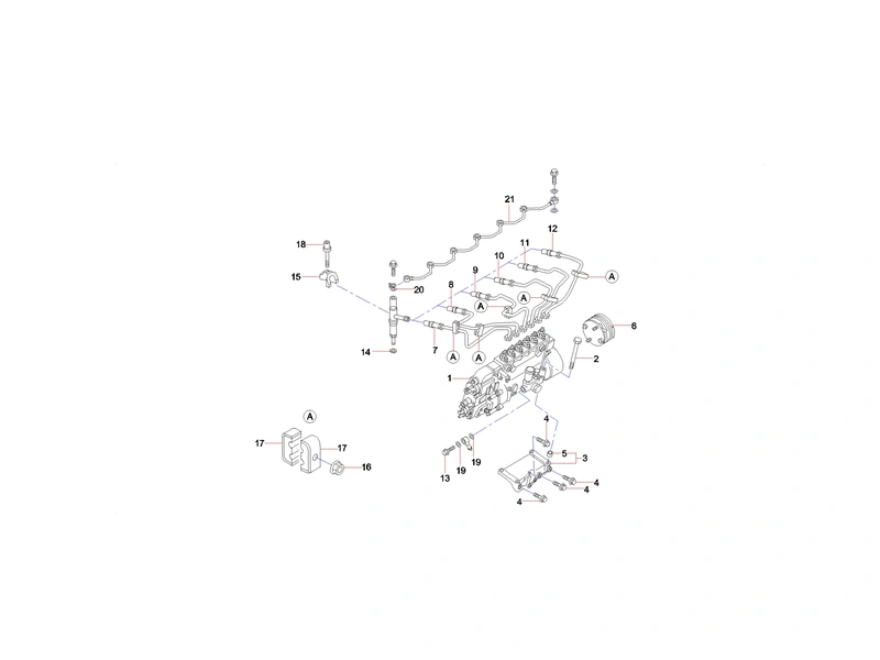 Sany SY365CC Excavator Fuel Injection System_2