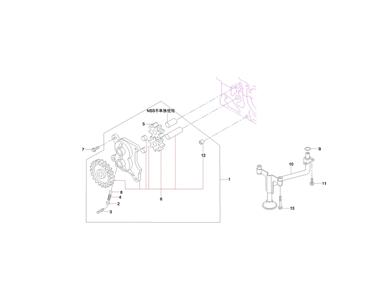 Sany SY365CC Excavator Oil Pump Strainer