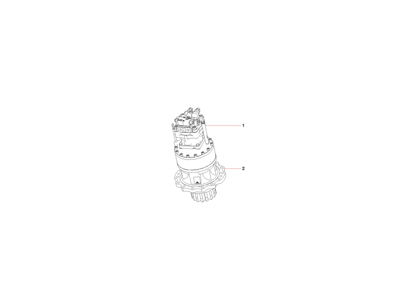 Sany SY365CC Excavator Reducer Assembly_1