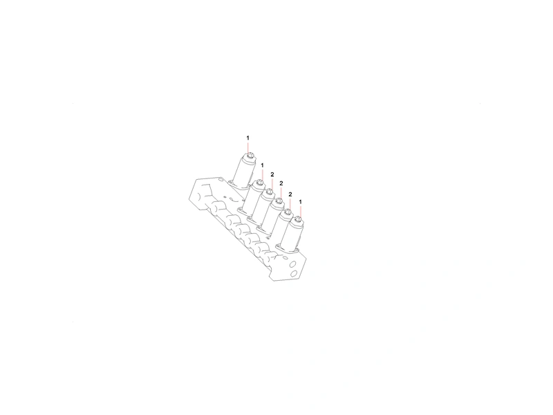 Sany SY365CC Excavator Six-Gang Solenoid Directional Valve_1