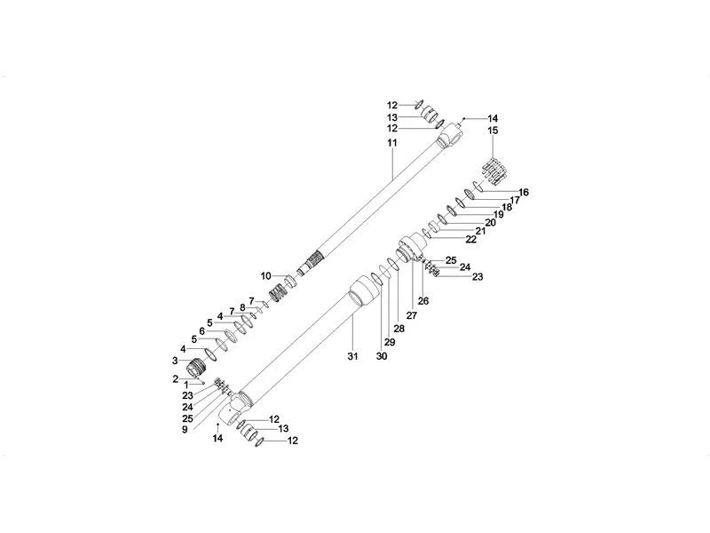 SANY SY215C8 Truck Crane Bucket Oil Cylinder