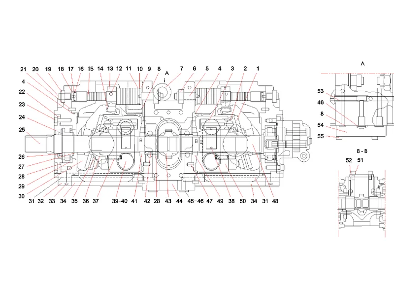 SANY SY215C8 Truck Crane Main Pump