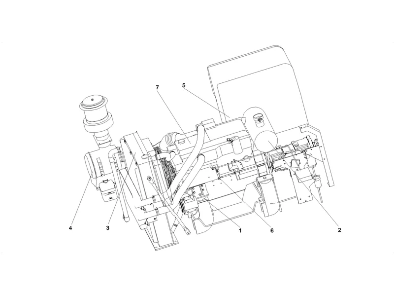 SANY SY215C8 Truck Crane Power Train