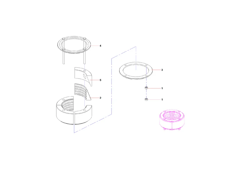 Sany SYG5360THB Adjustable Round Support