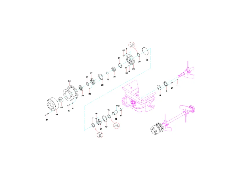 Sany SYG5360THB Agitator Device