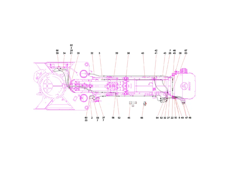 Sany SYG5360THB Agitator Hydraulic System_2