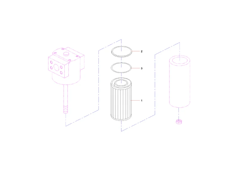 Sany SYG5360THB High-Pressure Filter