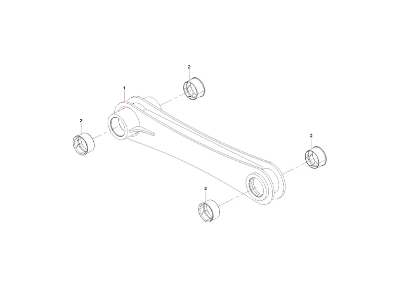 Sany SYG5360THB Link Rod_6