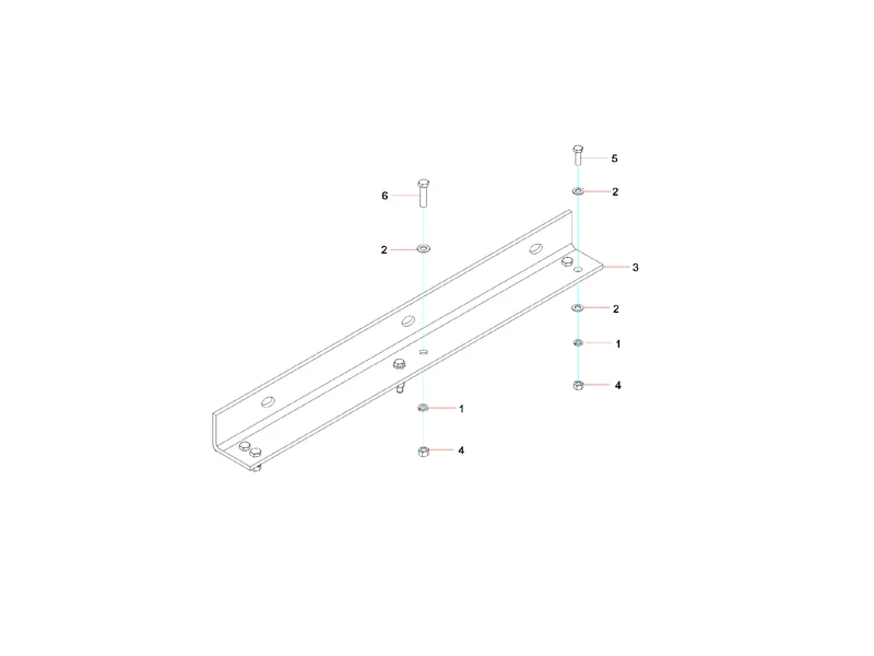 Sany SYG5360THB Oil Pump Bracket