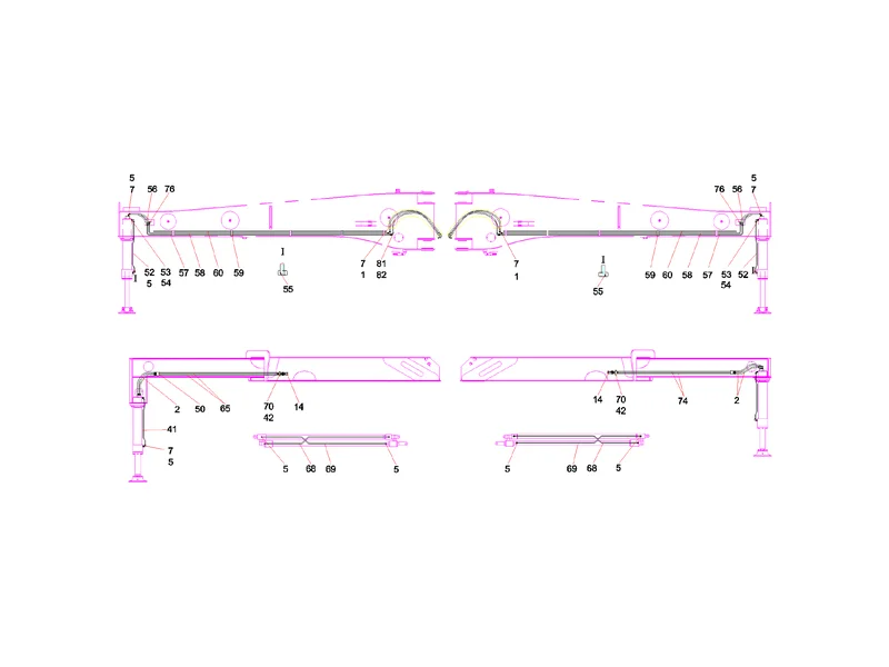 Sany SYG5360THB Outrigger Hydraulic System