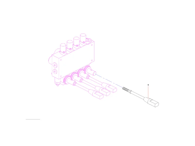 Sany SYG5360THB Outrigger Multi-Way Valve