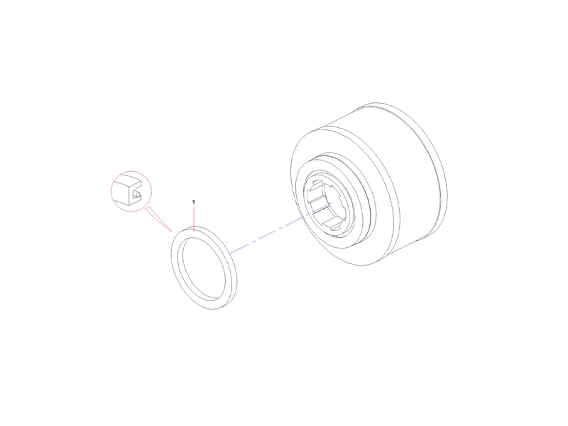 Sany SYG5360THB Piston Motor