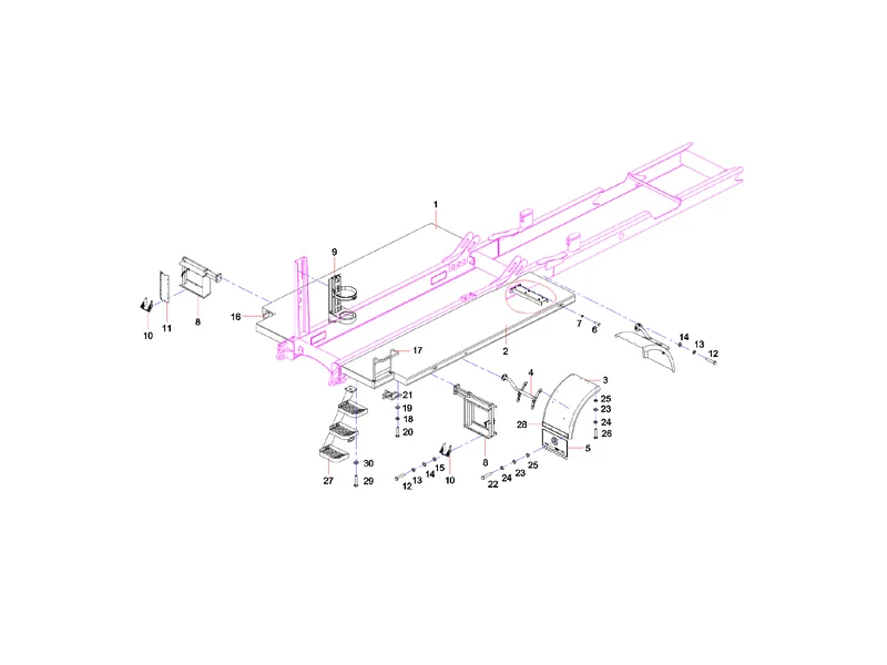 Sany SYG5360THB Platform & Accessories