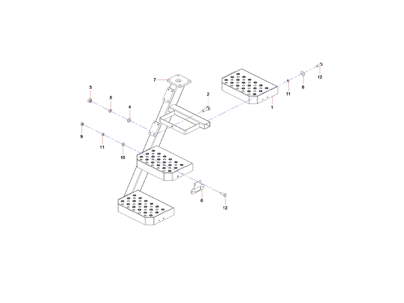 Sany SYG5360THB Right Ladder