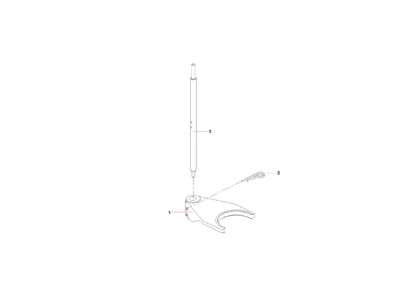 Sany SYG5360THB Shift Fork Assembly