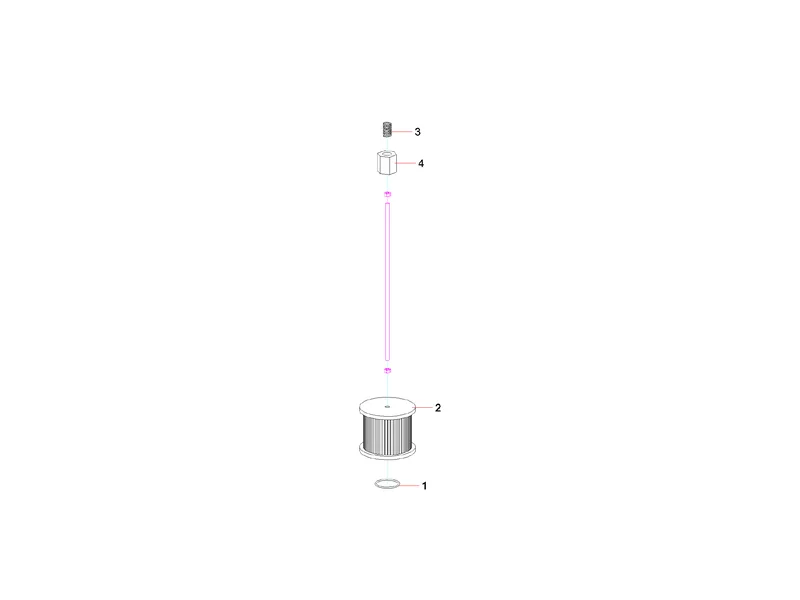 Sany SYG5360THB Suction Oil Filter Assembly