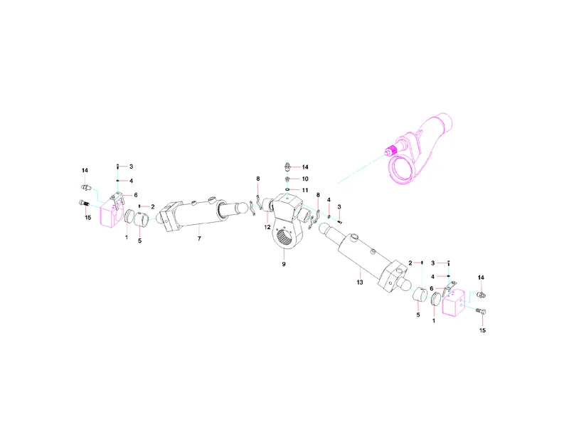 Sany SYG5360THB Swing Mechanism